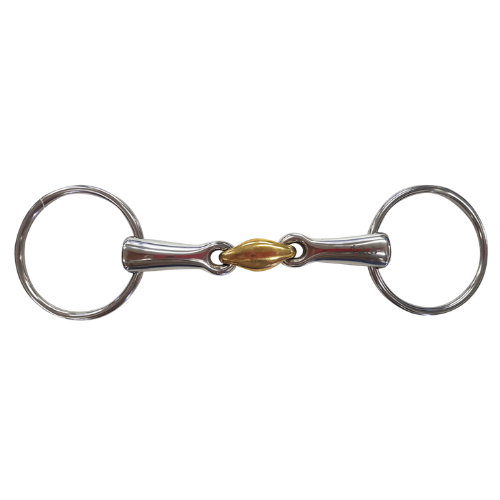 Loose ring brass elliptical – Work Horse Tack